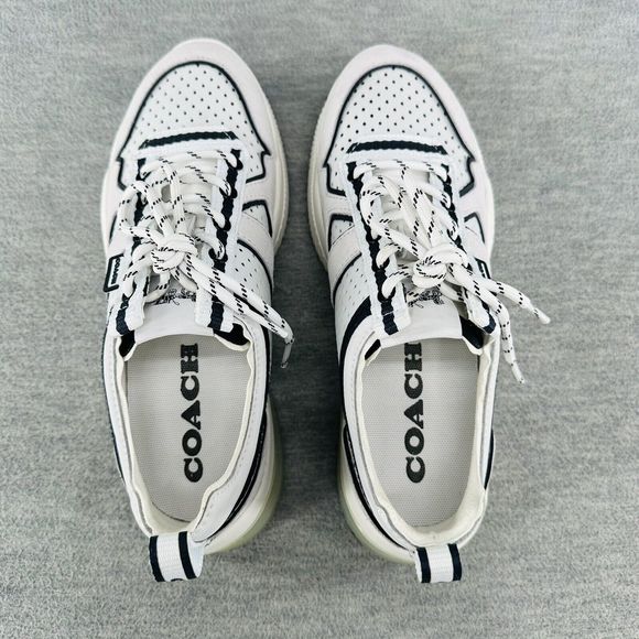 COACH-Women’s CITYSOLE NEO Runner in White - Size 7 (B9 ) - Picture 6 of 9